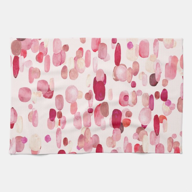 Magic witch, vintage seamless pattern. tea towel (Horizontal)