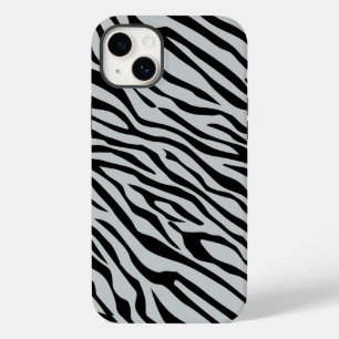 Magic Zebra Stripes Click to Customise Grey Colour iPhone 14 Plus Case