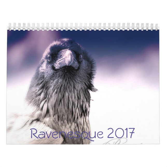 Magical 2017 Raven Calendar (Cover)