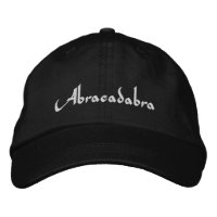 Magical Abracadabra Magician Spiritual Black