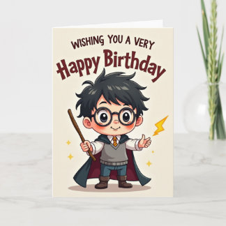 Magical Academic Birthday Card