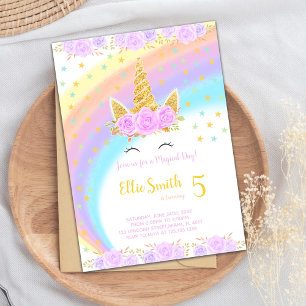 Magical and Colourful Party Invite