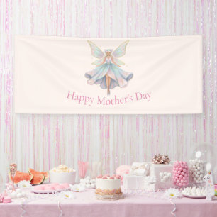Magical Angel Fairy Pastel Colors Mother's Day Banner