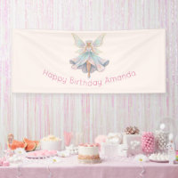 Magical Angel Fairy Pastel Colours Birthday