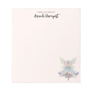 Magical Angel Fairy Pastel Colours Notepad