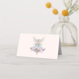 Magical Angel Fairy Pastel Colours Place Card