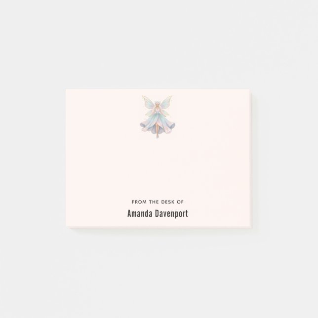 Magical Angel Fairy Pastel Colours Post-it Notes (Front)