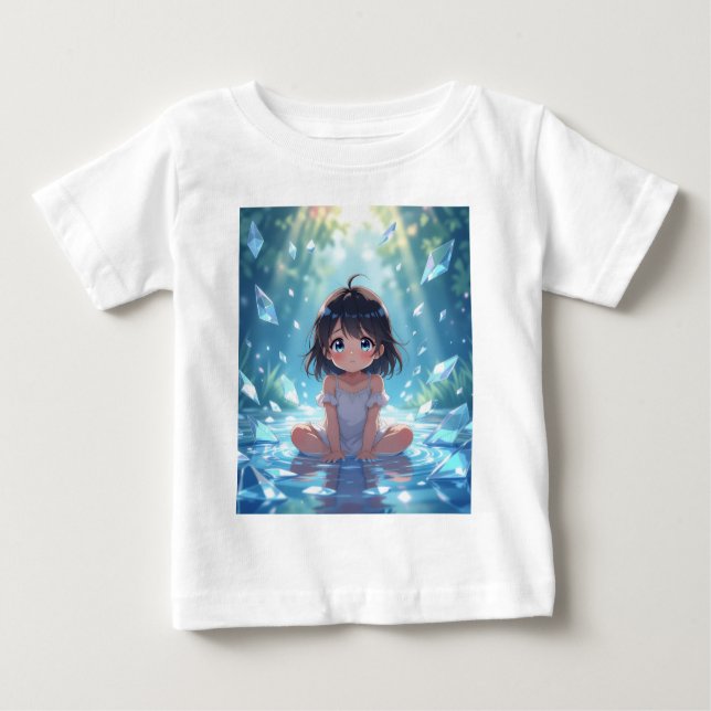 Magical Anime Girl T-Shirt (Front)