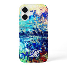 magical artistic ethereal Abstract Monogram
