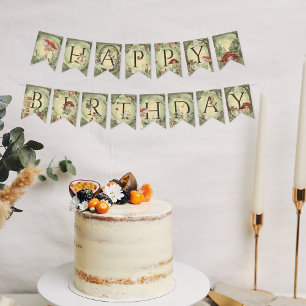 Magical Autumn Forest Fairy   Birthday Bunting