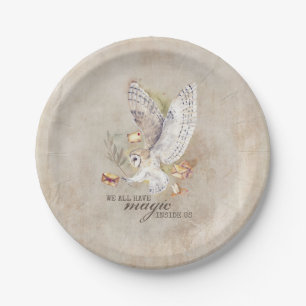 Magical Baby Shower or Birthday Paper Plate