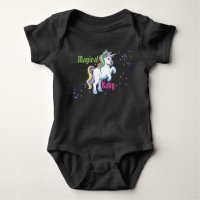 Magical Baby Unicorn One-Pieces Baby Bodysuit