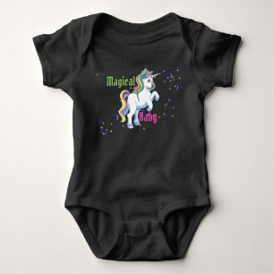 Magical Baby Unicorn One-Pieces Baby Bodysuit