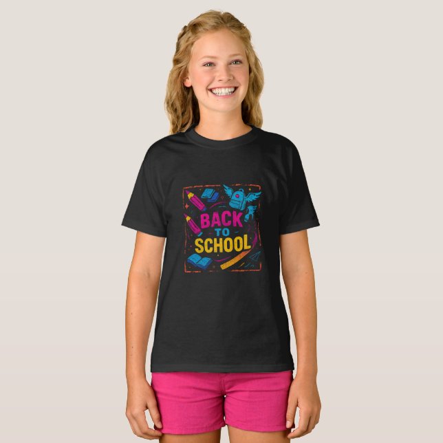 Magical Back to School – Fantasy Dream Design T-Shirt (Front Full)