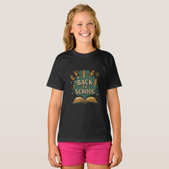 Magical Back to School – Fantasy Dream Design T-Shirt (Front Full)