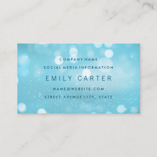 Magical Background Business Card