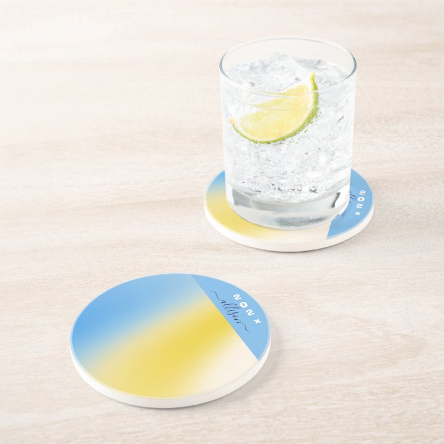 Magical background name Personalised  Coaster (Side)