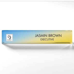 Magical background name Personalised Nameplate