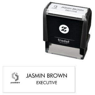 Magical background name Personalised Self-inking Stamp