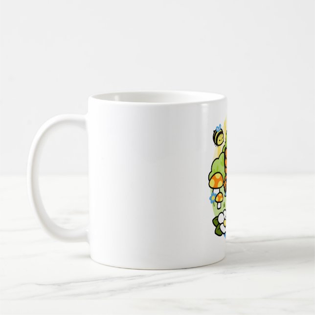 Magical Bird Matcha - Portrait Coffee Mug (Left)