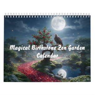 Magical Birthstone Zen Garden Calendar
