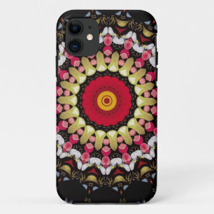 Magical Black and Red Mandala Case-Mate iPhone Case