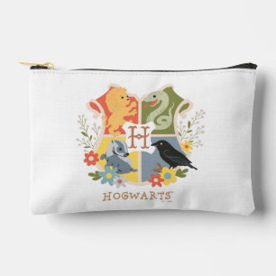 Magical Blooms HOGWARTS™ Crest Accessory Pouch