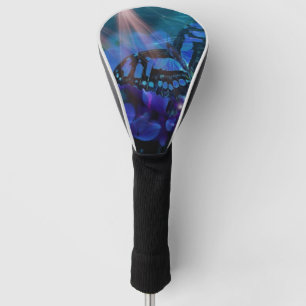 Magical Blue Butterfly Golf Head Cover