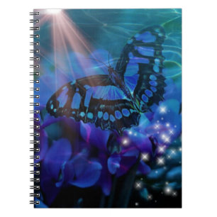 Magical Blue Butterfly Notebook