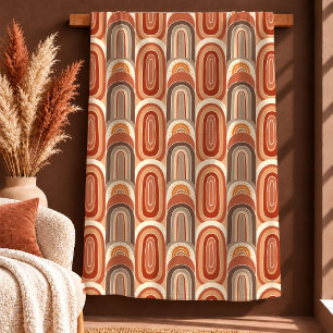 Magical Boho Rainbows Brown Copper Blanket Gift