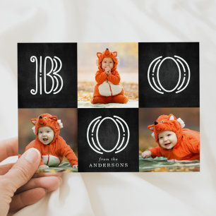 Magical Boo Halloween Photo Card