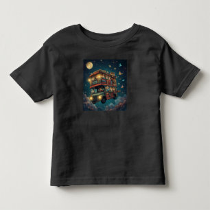 Magical Book Bus Adventure Toddler T-Shirt