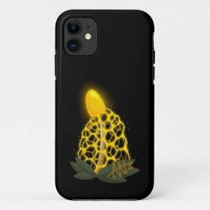 Magical Bridal Veil Sparkly Yellow Mushroom Case-Mate iPhone Case