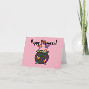 Magical Butterflies from a Cauldron Add own Text Thank You Card