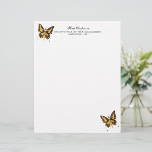 Magical Butterfly Letterhead