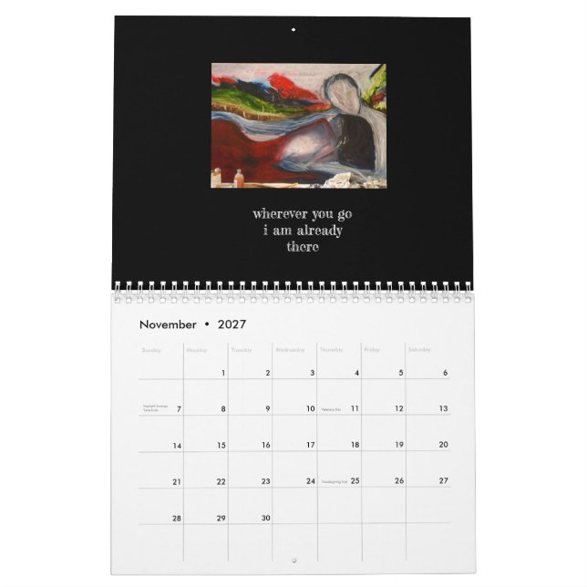 Magical Calendar with Sacred Moon Song (Nov 2027)