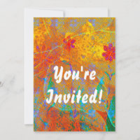 Magical Carpet invitation