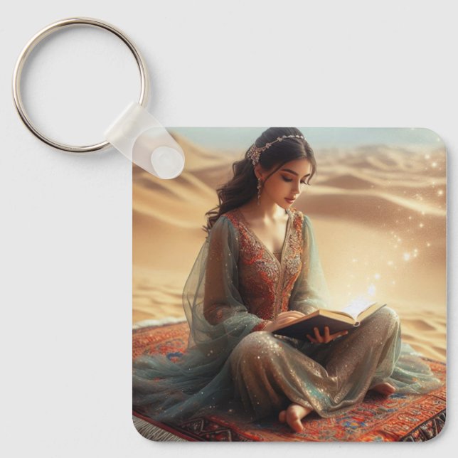 Magical Carpet  Key Ring (Front)