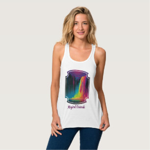 Magical cascade, captivating serenity singlet