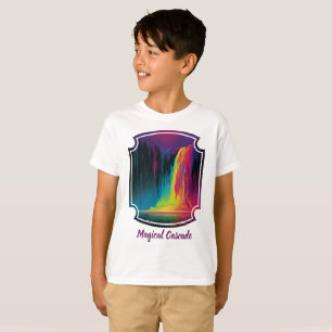 Magical cascade, captivating serenity T-Shirt