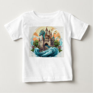 Magical Castle and Dragon T-Shirt