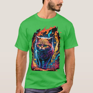 Magical Cat Design1 T-Shirt