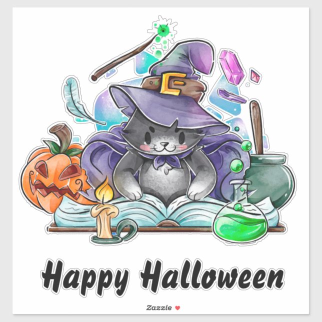 Magical Cat Witch (Sheet)