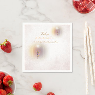 magical celebration mum’s birthday paper Napkins