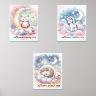 Magical Celestial Nursery Baby Room Personalizable