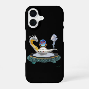 Magical Ceramic Dragon Lantern Fantasy Art iPhone 16 Case