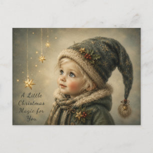 Magical Christmas Child Greeting Card