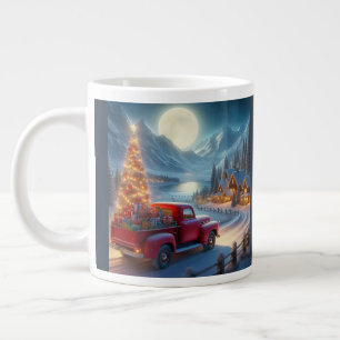 Magical Christmas Eve Delivery Large Coffee Mug