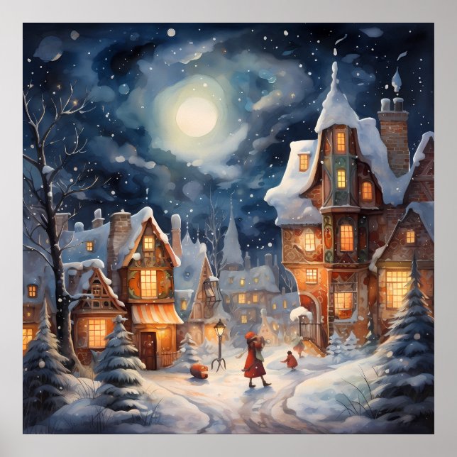 Magical Christmas Eve Poster (Front)