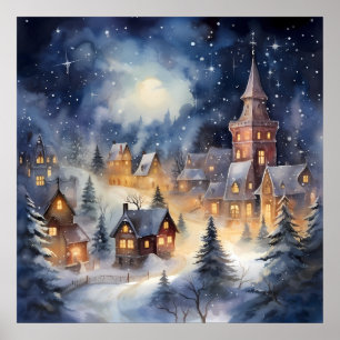 Magical Christmas Eve Poster